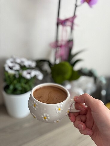 Papatyalı kupa