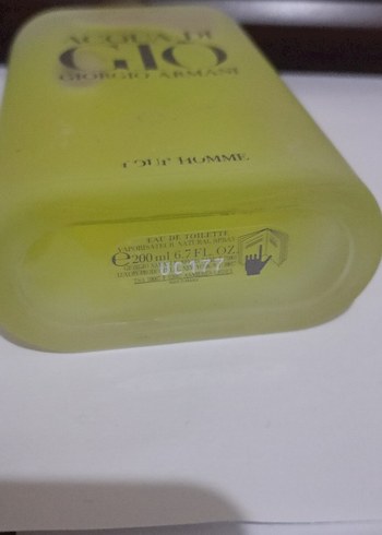 Giorgio Armani Acqua di Giò Erkek Parfümü - Görsel 2