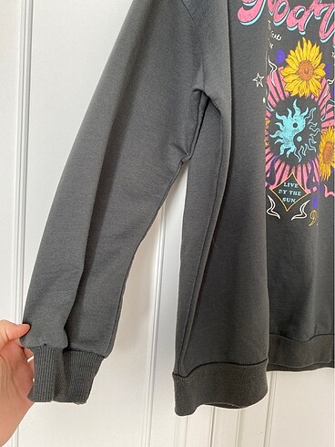 m Beden gri Renk Sweatshirt