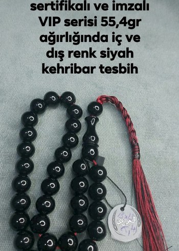 Siyah Vip Tesbih