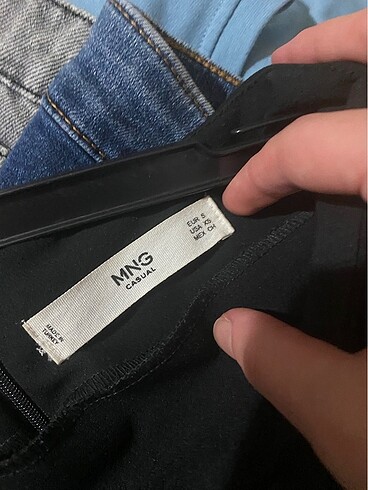 m Beden siyah Renk Mango şort etek