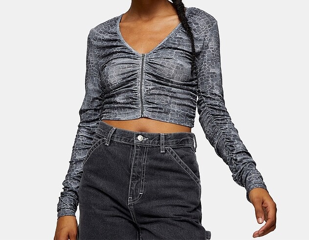 Topshop transparan bluz