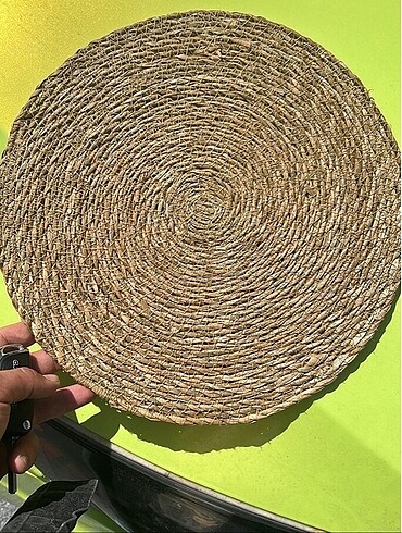 32cm Jüt hasır supla 1 adet olarak