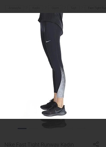 Nike Nike drı fit kadın siyah tayt 