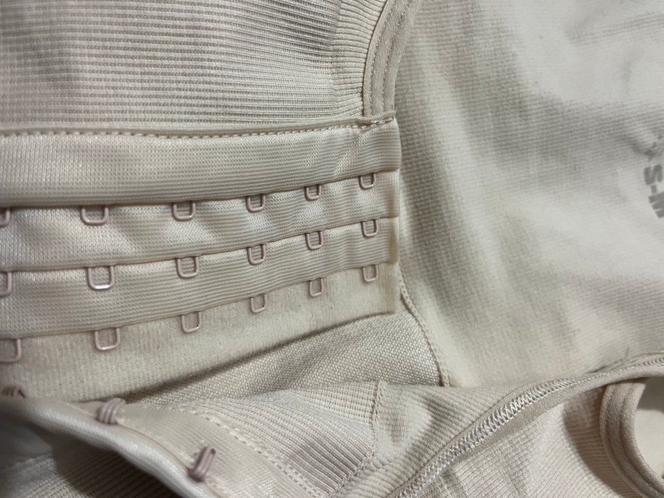 Agraflı askılı şekillendirici bel korse S-M beden - Görsel 4