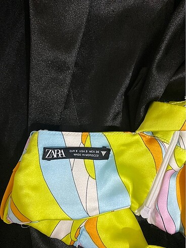 s Beden çeşitli Renk Zara Çok Renkli Crop