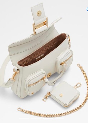 Aldo Cargo Beyaz Askılı Çanta - Görsel 3