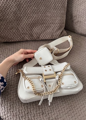 Aldo Cargo Beyaz Askılı Çanta - Görsel 6