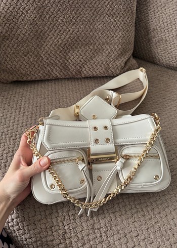 Aldo Cargo Beyaz Askılı Çanta - Görsel 7