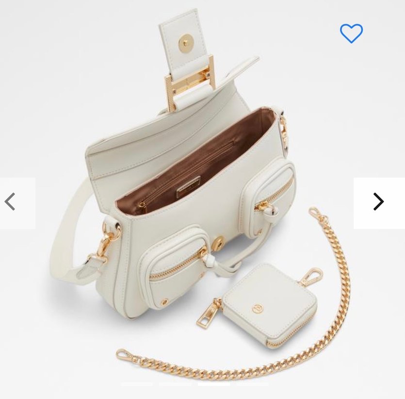 Aldo Cargo Beyaz Askılı Çanta - Görsel 3