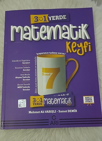ARI YAYINLARI 7.sınıf matematik tst.