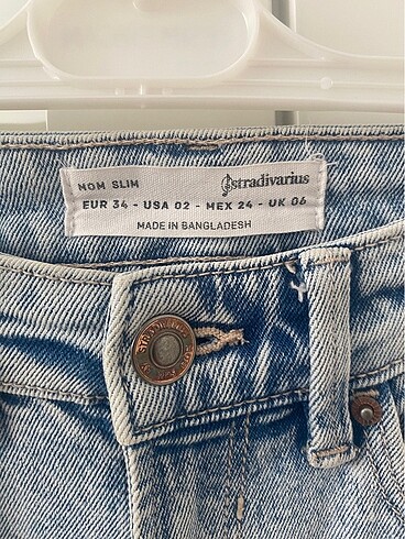 34 Beden Stradivarius pantolon jean