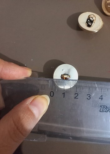 İŞLEMELİ HIRKA, KAZAK, ELBİSE DÜĞMESİ 2,2CM ORTA BOY 21 ADET - Görsel 6