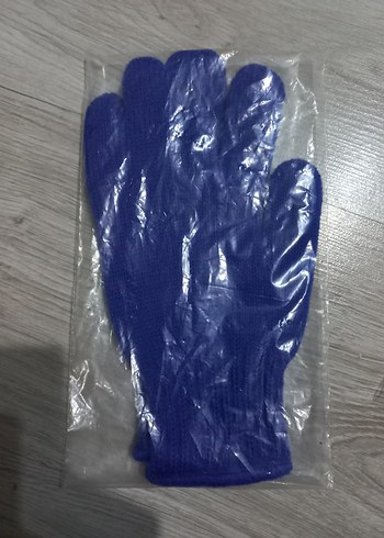 BORDO, AÇIK PEMBE, LACİVERT ELASTİK TRİKO ELDİVENLER - Görsel 5