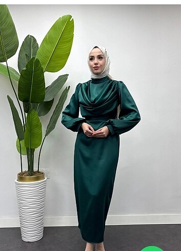 Zara Saten abiye elbise