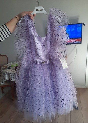 Diğer Anıl Kids Mor Elbise 9yaş