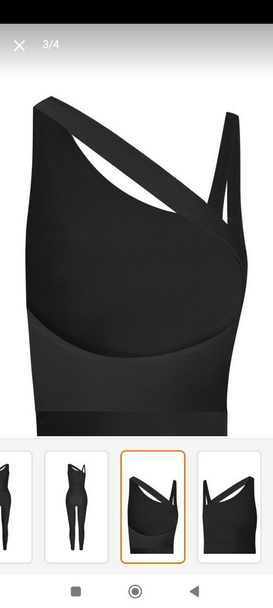 Siyah Normal Boy Kadın Tayt - Görsel 2