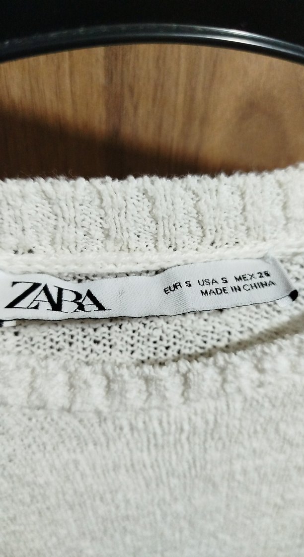 Gri Örme Kadın Kazak, Yuvarlak Yaka, Salaş - Görsel 2