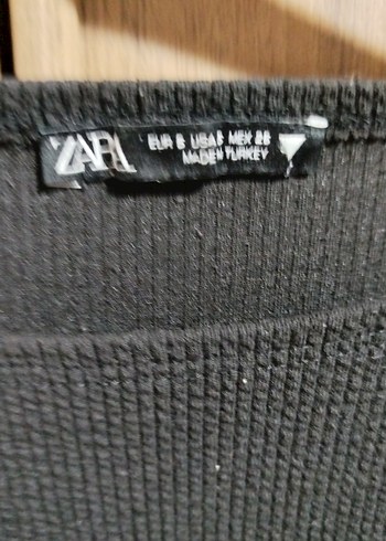 Siyah Örgü Uzun Kollu Kadın Kazak - Görsel 2