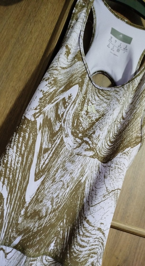 Bej Gri Baskılı Uzun Atlet - Görsel 2