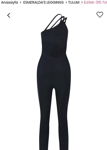 Tek Omuzlu Siyah Mini Tulum - Görsel 5