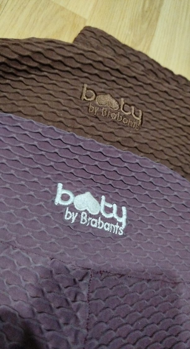 Bordo Kadın Örgü Spor Tayt - Görsel 4