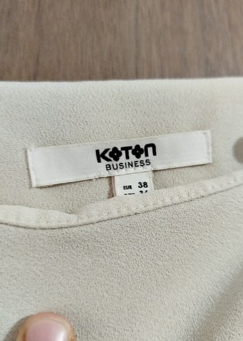 Koton Business Bej Yoga Kayışı - Ana görsel