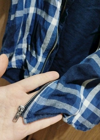 PANCO Kadın Mavi Desenli Denim Pantolon - Görsel 3