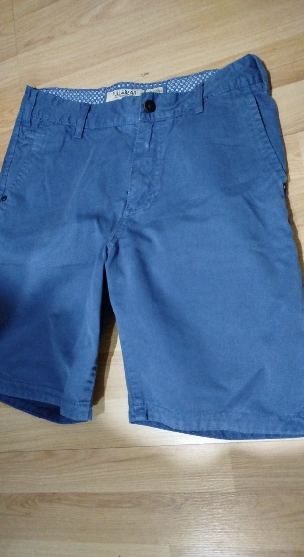 Mavi Pamuklu Düğmeli Rahat Kesim Kadın Kot - Görsel 2