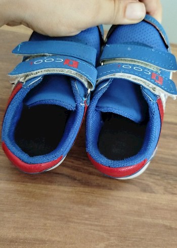 22 Beden mavi Renk Mavi Erkek Çocuk Spor Ayakkabı Velcro