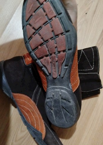 Kinetix Kahverengi Süet Biker Kadın Bot