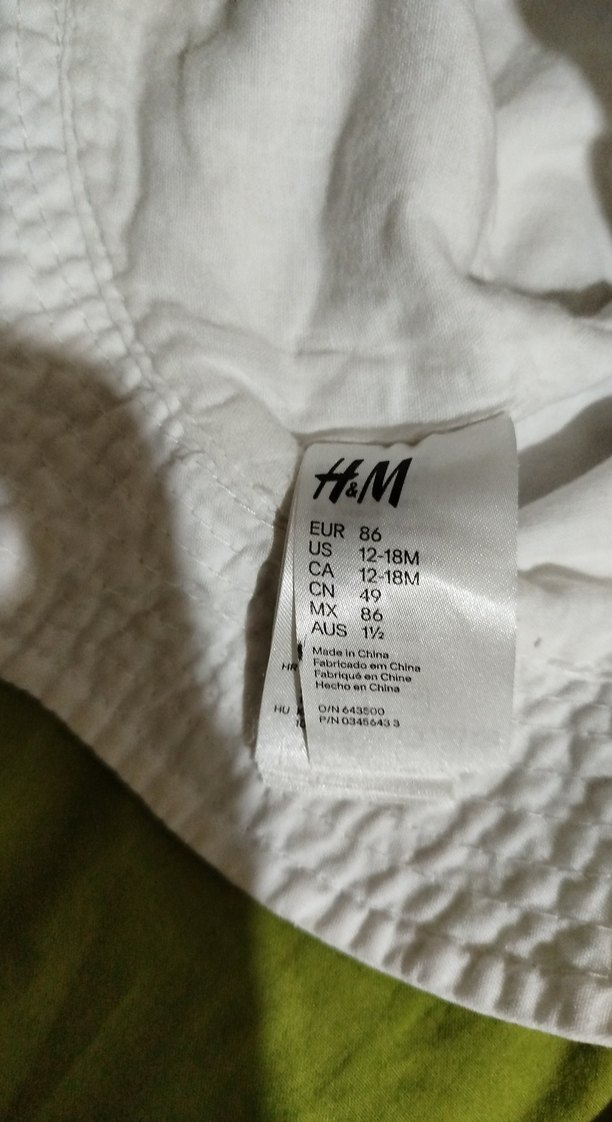 Beyaz Bebek Şapkası - Görsel 3