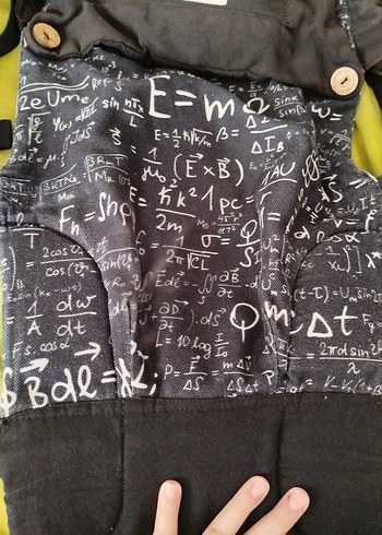 İlkaybaby Ergonomik Kanguru Siyah - Görsel 5