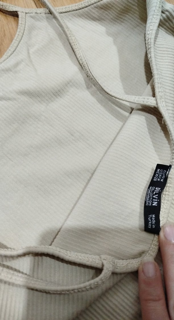 Bej, askılı , Tulum - Görsel 2