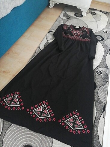 xl Beden siyah Renk Elbise