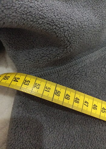 m Beden gri Renk Gri Fermuarlı kadın Polar Sweatshirt