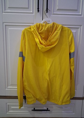 Erkek Çocuk Parlak Sarı Fermuarlı Yağmurluk - Görsel 2