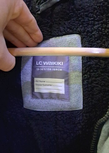 Gri Erkek Çocuk Düğmeli Kaban - Görsel 7