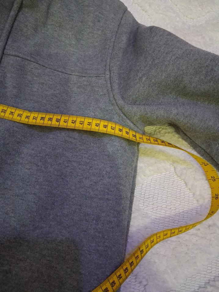 Gri Erkek Çocuk Düğmeli Kaban - Görsel 4