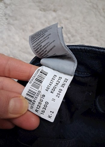 erkek Lacivert Normal Kesim Kot Pantolon - Görsel 8