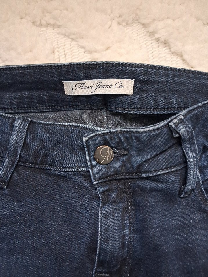 erkek Lacivert Normal Kesim Kot Pantolon - Görsel 5