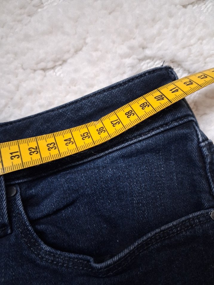 erkek Lacivert Normal Kesim Kot Pantolon - Görsel 3