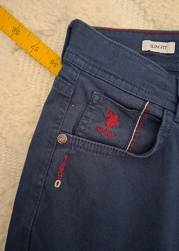 u.s polo orjinal Erkek Lacivert  Regular Fit Denim Pantolon - Görsel 4