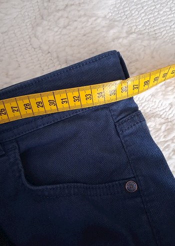 u.s polo orjinal Erkek Lacivert  Regular Fit Denim Pantolon - Görsel 7