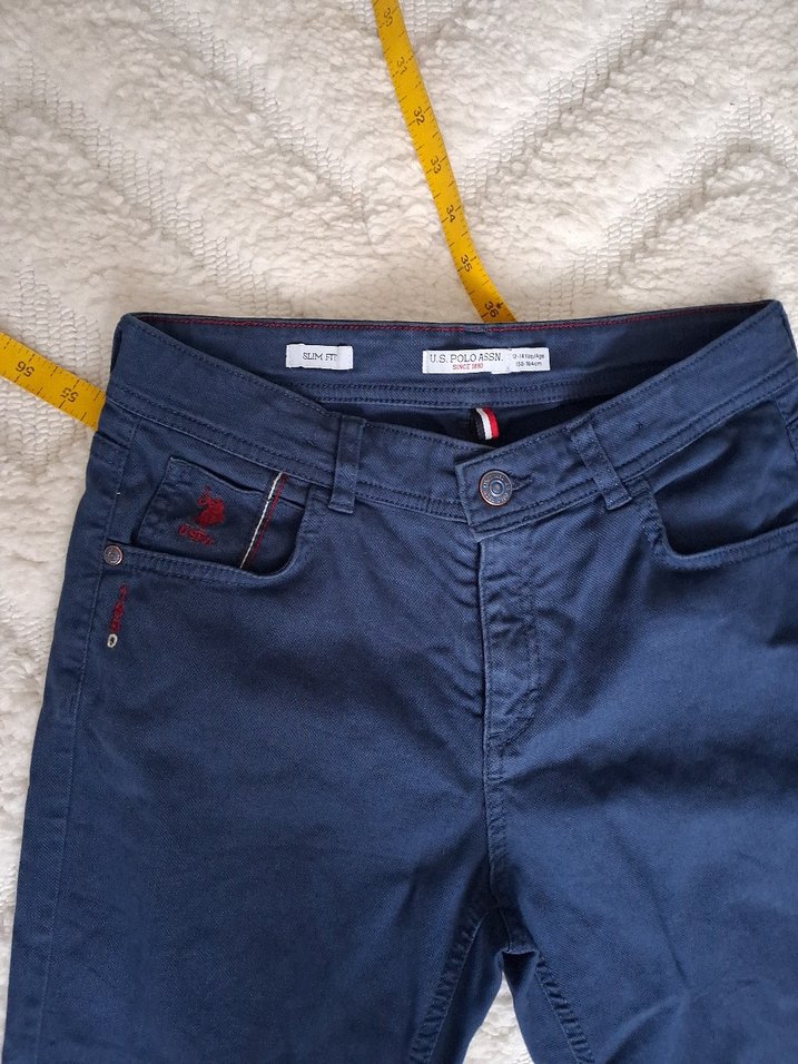 u.s polo orjinal Erkek Lacivert  Regular Fit Denim Pantolon - Görsel 2