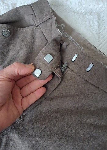 Decathlon Fouganza Erkek Binicilik Pantolonu - Koyu kahve - Görsel 4