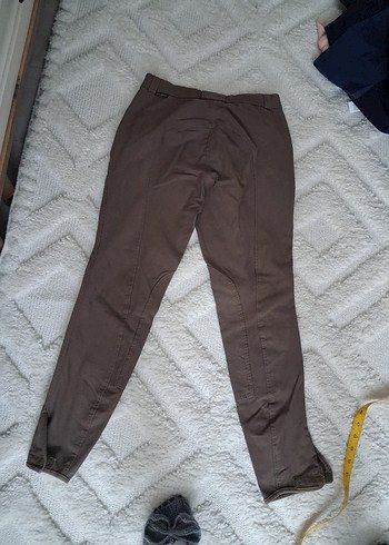 Decathlon Fouganza Erkek Binicilik Pantolonu - Koyu kahve - Görsel 7