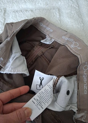 Decathlon Fouganza Erkek Binicilik Pantolonu - Koyu kahve - Görsel 3