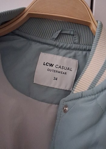 Düğmeli Kadın Pastel Bomber Ceket - Görsel 3