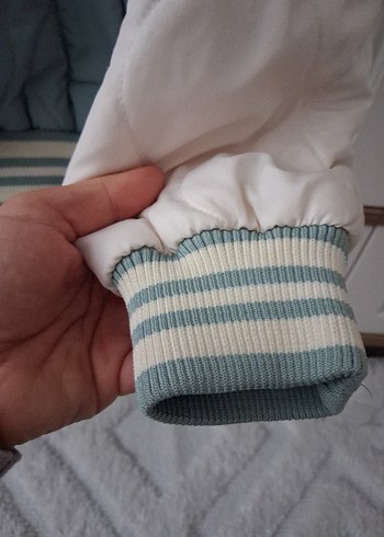 Düğmeli Kadın Pastel Bomber Ceket - Görsel 6